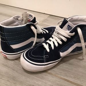 Vans high top pro, size W 8 M 6.5,